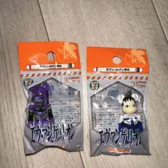 エヴァンゲリオン ベアブリック ストラップ 3種セット セブンイレブン