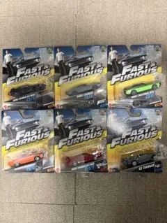 Fast & Furious ミニカー 6台セット