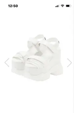 MIRROR9 Sneaker sandal high/WHITE