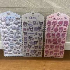 サンリオ　フェルトシール　３枚セット