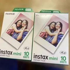 FUJIFILM instax mini インスタントフィルム 10枚入り