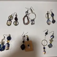 ハンドメイドピアス まとめ売り
