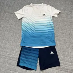 adidas サッカー　140 セットアップ　プラクティス プラシャツ