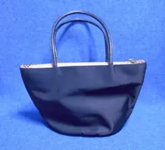 美品★【ダックス】 DAKS　トートバッグ 小さめ　黒 ナイロン