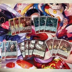 エース ルフィ 等 赤エースデッキパーツ15枚セット OP16 | Mercari