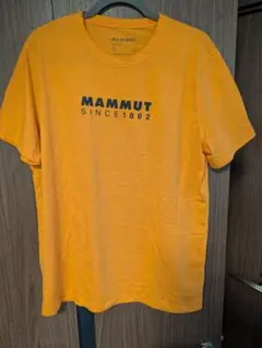 MAMMUT マムート Tシャツ オレンジ サイズLのサムネイル