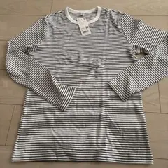 ソフトリブクルーネックt ユニクロ l