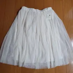 【新品】earth music&ecology チュールスカート　フリーサイズ