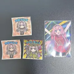 にじさんじ　周央サンゴ　ビックリマンチョコシール　コレクションカード