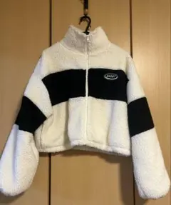 GRL バイカラーボアジャケット アウター