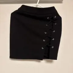 LIP SERVICE ミニスカート ブラックのサムネイル