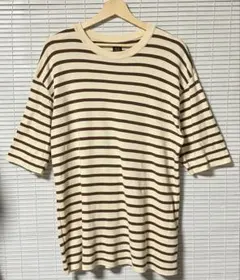 BATONER バトナー SHIPS 半袖 スムース ニット ボーダーTシャツのサムネイル