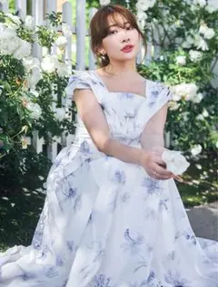 herlipto Amboise Gathered Flare Dress