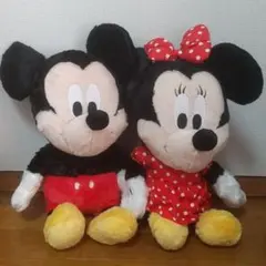 【新品・タグあり】Disney [ディズニー] ミッキー&ミニー ぬいぐるみ