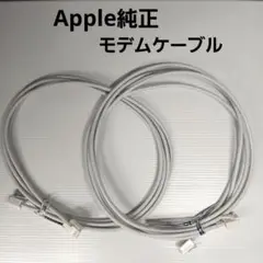 Apple アップル 純正品 モデム モジュラー ケーブル　6極4芯