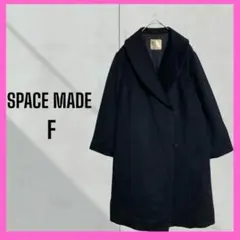SOV. ドルマン スリーブ オーバーサイズ コート ブラック ダブスタ