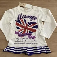 【新品・未使用】女の子　長袖Tシャツ　100cm