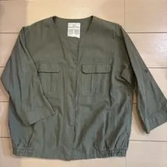 studio CLIP オリーブ色 七分袖