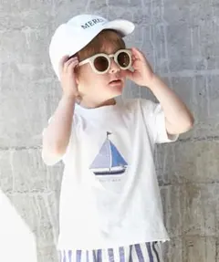 接触冷感サーフパッチワークTシャツのサムネイル