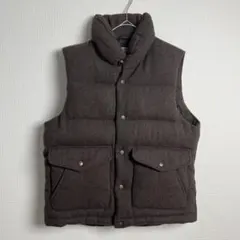 474 ヘリンボーン/ダウン90-10 高襟/ハンドウォーマー/マクレガーL