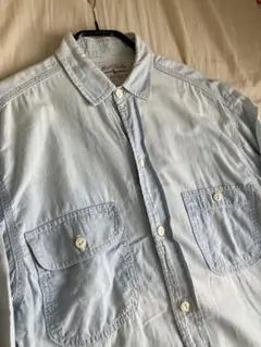 ラルフローレン シャンブレー ワークシャツ　ヴィンテージ 80年代 USA製