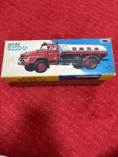 ブリキ　日本石油　タンクローリー　トラック　昭和　レトロ　おもちゃ ブリキ 日本石油 タンクローリー トラック 昭和 レトロ おもちゃ