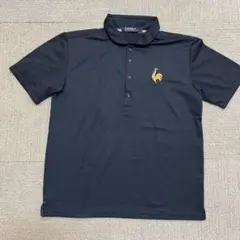 lecoqsportif ゴルフコレクション ポロシャツ L ネイビー