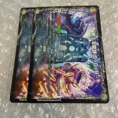 荒ぶる龍跡 B=G=R/龍魂合体 オール・オーバー・ザ・ワールド　2枚