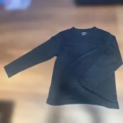 GU BASIC T-SHIRT 長袖 ブラック Mサイズのサムネイル