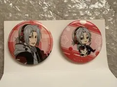 家庭教師ヒットマンREBORN！　ひこくじ 缶バッチ2個セット　獄寺隼人