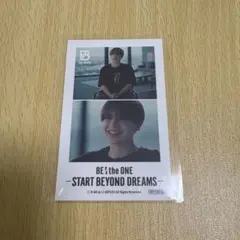 BE:FIRST MANATO フォト風カード 映画入場特典 マナト