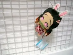 ◆未使用◆竈門禰豆子　鬼滅の刃　ともぬい　伊之助の幸せな夢◆うさぎ　ねずこ◆