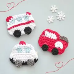 【3点セット/送料込み/匿名配送】ヘアクリップ　ヘアピン　ベビー　キッズ　車