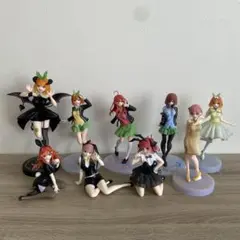 五等分の花嫁 フィギュア　 9体セット +おまけ付きのサムネイル