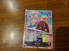 ワンピースカード　サンジ　リーダーパラレル　師弟の絆