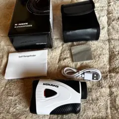 【未使用】NOHAWK ミニレンジファインダー ゴルフ用　 スロープ補正付き