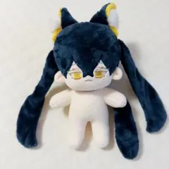 自作 無属性 ぬいぐるみ 骨入り 白狐くん 人耳なしver 13cm - メルカリ
