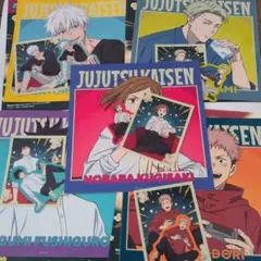 9 呪術廻戦 H賞 ステッカーセット 全5種コンプリートセット セガラッキーくじ