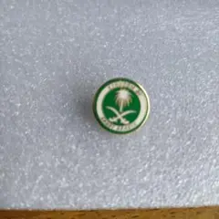 2002年サッカーワールドカップサウジアラビア王国 ピンバッジ 約2.5cm