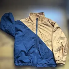 MANON ブラック・オレンジジップアップジャケット