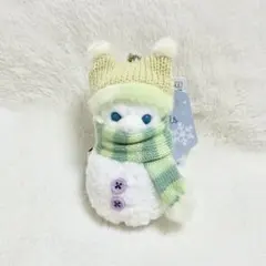 オルメル 雪だるま ぬいぐるみチャーム①