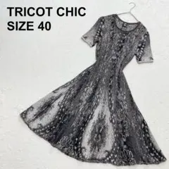 トリコシック新品ワンピース 楽天市場】パール釦レース×ストライプシャツワンピース【fadisea