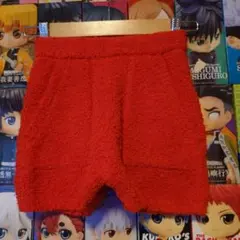 ☆コムサ パイル地 もこもこ ニット ファー ショートパンツ ハーフ 新品☆