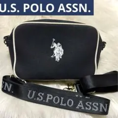 U.S. POLO ASSN. ショルダーバッグ 黒