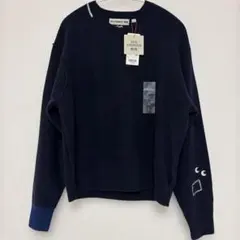 タグ付きANYA HINDMARCH プレミアムラムクルーネックセーター