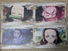 鬼滅 カフェ 刀鍛冶の里編 絵巻カフェ ランチョンマット 禰豆子セット