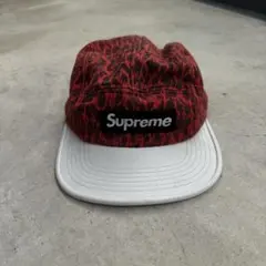 Supreme ヒョウ柄キャップ Supreme | ヒョウ柄キャンプキャップ - UG.SHAFT