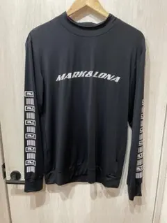 MARK&LONA マークアンドロナ モックネック 長袖 裏起毛 ロゴ 46 M