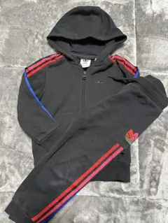 adidas ジャージセット 100cm 黒