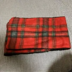 マフラー レッド